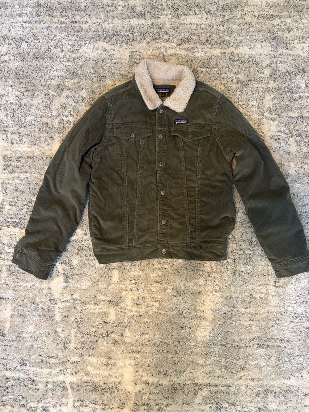 Patagonia Men’s  Pile-Lined Trucker Jacket small
